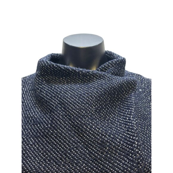 NWT Loft Black Cropped Double-Breasted Jacket L - Picture 6 of 9